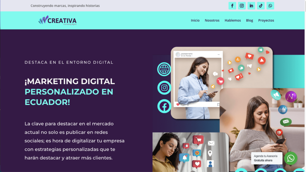 MR Creativa Diseño web